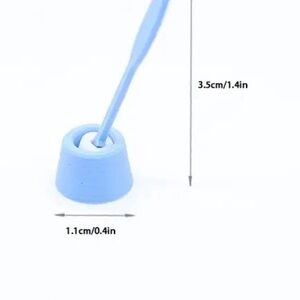 Dollhouse Miniature Toilet Bowl Brush Set Brand New